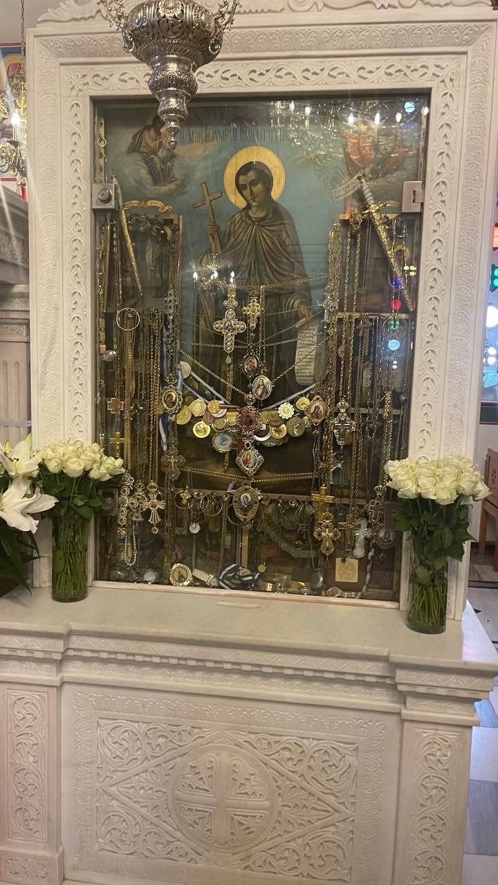 Icon of St John the Russian